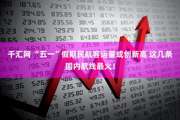 千汇网 “五一”假期民航客运量或创新高 这几条国内航线最火！